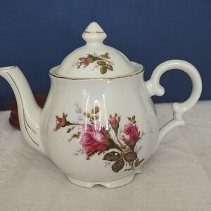 Vintage Mose Rose Teapot